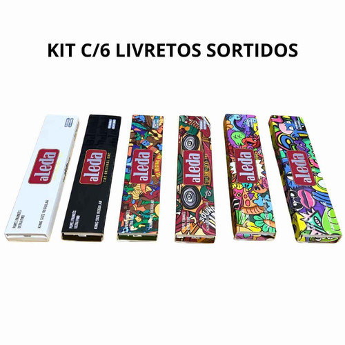 Seda Aleda Limited Edition Branco KS Regular KIT 6 unidades sortidas (1)