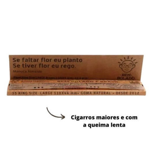 Seda Bem Bolado Brown King Size Large Display C50 Livretos (1) (1)