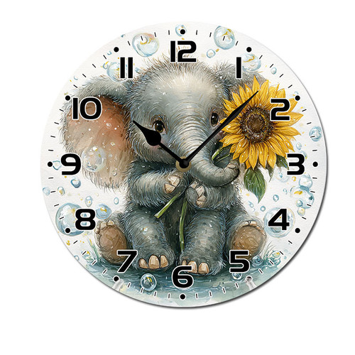 cute baby elephant with sunflower 002 01.jpg