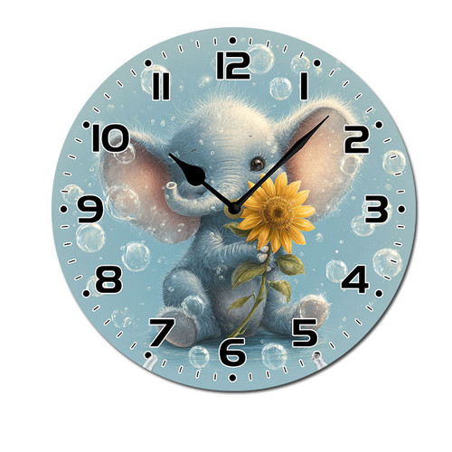 cute baby elephant with sunflower 005 01.jpg