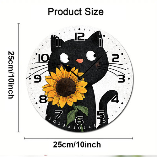 cute black cat carrying sunflower 004 02.jpg