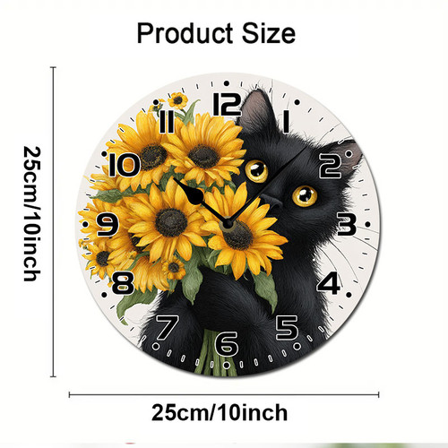 cute black cat carrying sunflower 002 02.jpg