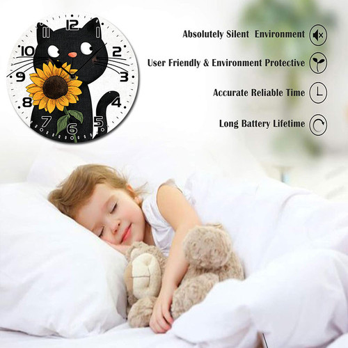 cute black cat carrying sunflower 004 03.jpg