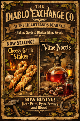 20260107 1848 Market Goods Poster remix 01kecwh6nee99rqgjsf1rzxa8x.png