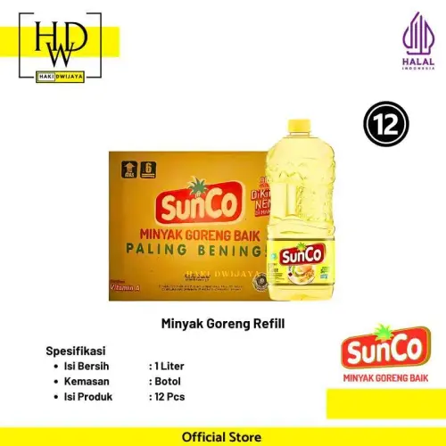sunco sunco minyak goreng refill 1liter x 12 botol full01 qryspkc1.webp