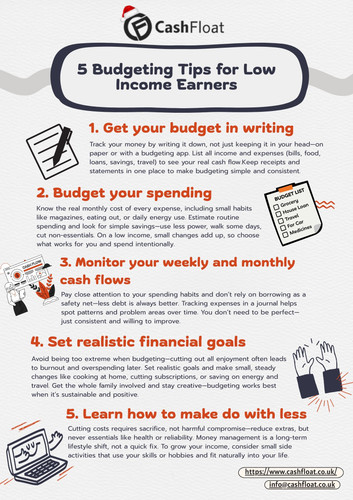 5 Budgeting Tips for Low Income Earners - A Guide By Cashfloat.jpg