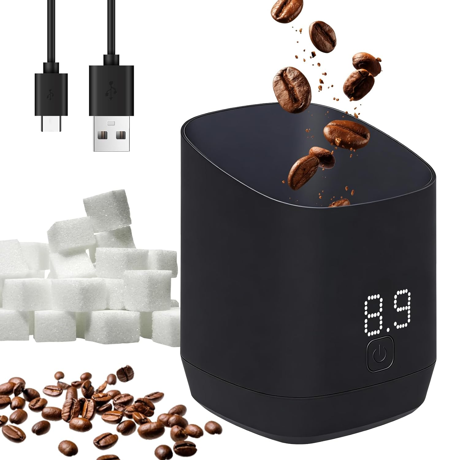 #VerdientProvisionen<br>kaffeewaage mit led display