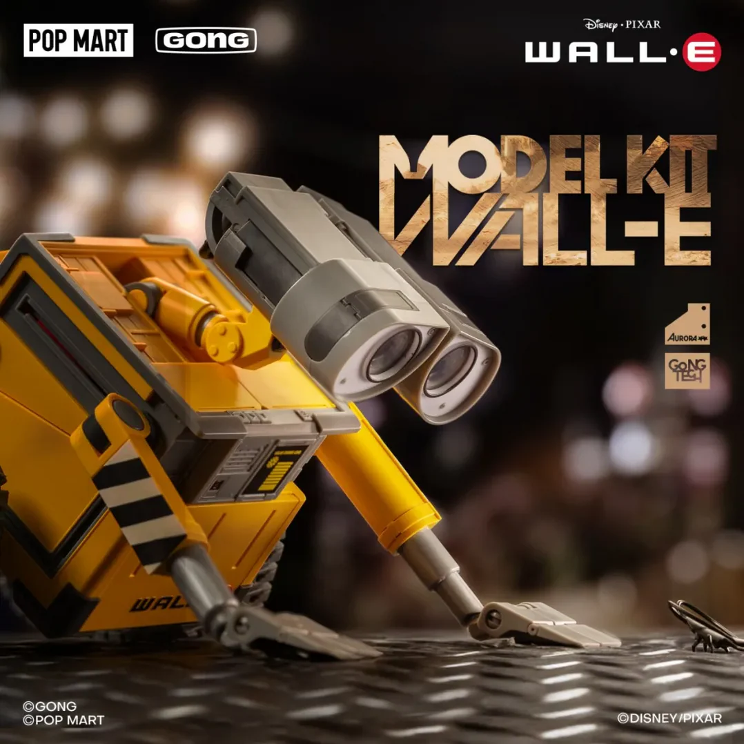 Wall-E Arrives in Buildable Model Format