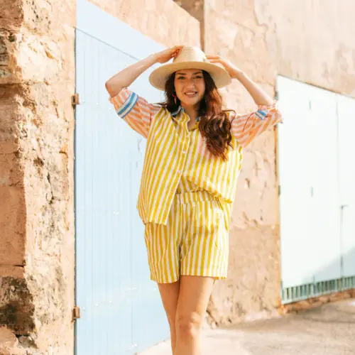 Colorful Daydreamer Bermuda Button Down.webp