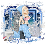 Gorgeous Arie 2025Blue And White Winter PUT