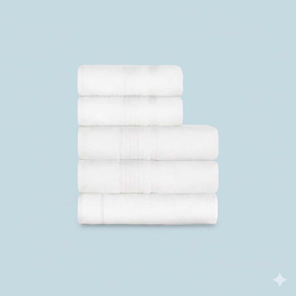 Jogo De Toalhas Tóquio G3 5 Peças Branco Altenburg