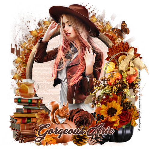 Gorgeous Arie 2025Art For Fall VM