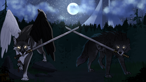 Soul duo wolf comm.png
