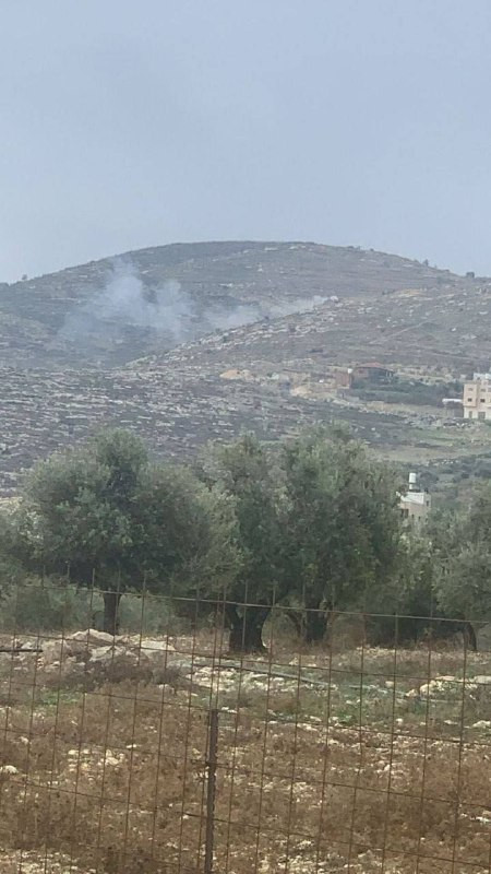 الاحتلال يقصف مركبة في بلدة مركة جنوب جنين....