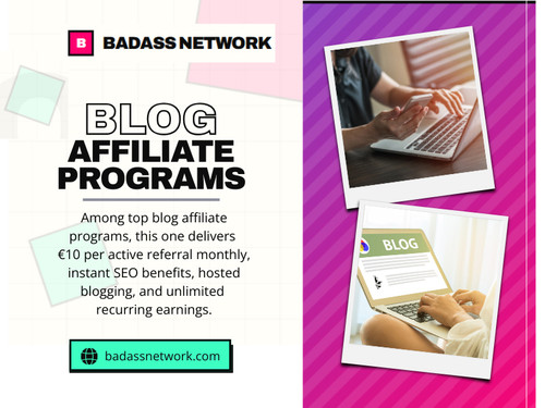 The best blog affiliate programs are the ones that fit seamlessly into a blogger's current tone and workflow. It's tempting to join multiple blog affiliate programs at once, especially when you're starting out. However, trying to manage too many links, dashboards, and messaging styles can be overwhelming very quickly.

Click Here For More Info: https://badassnetwork.com/affiliates/

Read Our Blogs:
https://tinyurl.com/243jqldd
https://is.gd/OlBEiU
https://v.gd/uwQOLQ

More Links:
https://v.gd/ldQaez
https://is.gd/WtAHd4
https://tinyurl.com/2dkcvr2q