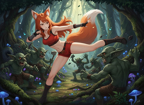 fighting goblins in the forest.jpg