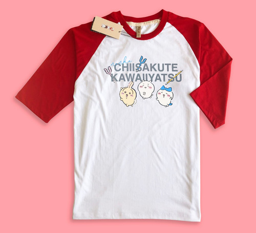 Raglan T Shirt 03 Red White.jpg