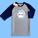 Raglan T Shirt 07 Navy Grey.jpg
