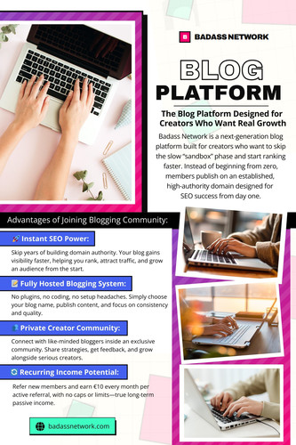 Badass Network reflects this evolution. It combines authority, simplicity, and community into a single blog platform designed for creators looking for results, not just customization.

Read Our Blogs:
https://is.gd/OlBEiU
https://tinyurl.com/2a4hxdbc
https://v.gd/3k2F72

More Links:
https://v.gd/U3xtC9
https://is.gd/3fbxi3
https://tinyurl.com/29a6j8fw