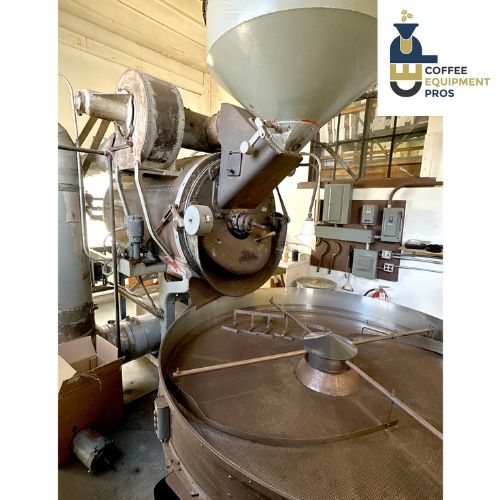 Professional roasting with used commercial coffee roaster for sale.jpg
