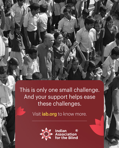 These images show only a small fraction of the challenges faced by visually challenged childrn.1