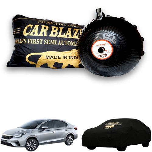 All Weather Car Cover Waterproof, Heat Sun Dust Protection, Windproof Scratch Resistant Honda City B.jpg