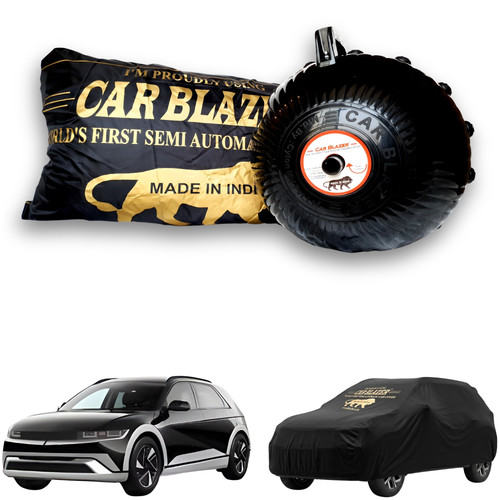 Car Blazer Car Cover Device Waterproof UV Proof Easy to Use Car Protection Hyundai Ioniq 5 Black.jpg