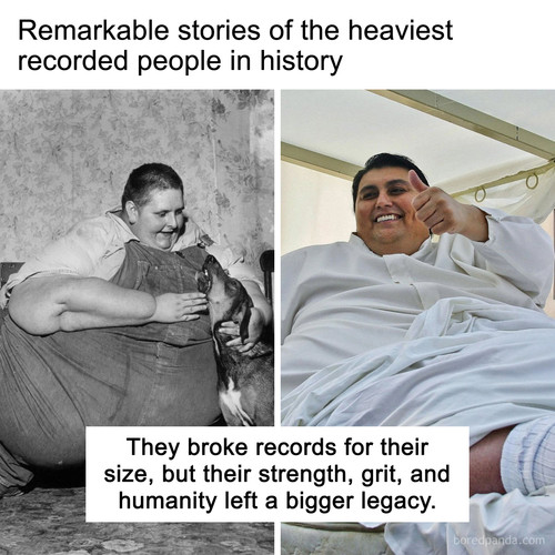 Remarkable stories of the heaviest recorded people in history.jpg