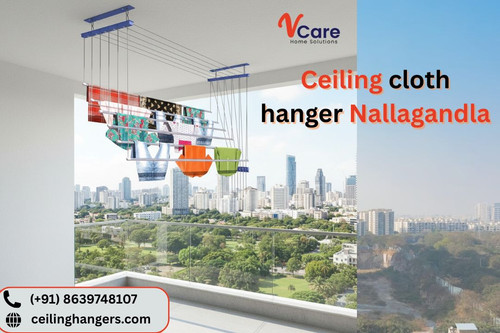 Ceiling Cloth Hanger in Nallagandla for Apartments.jpg