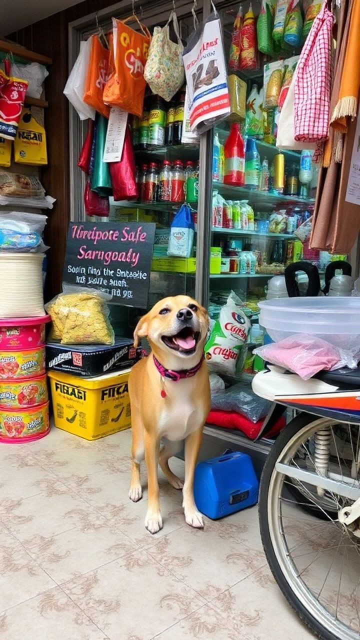 Viral Playful dog ‘manages’ sari-sari store in Las Piñas