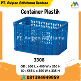 Container Plastik Industri Heavy Duty Type 3308