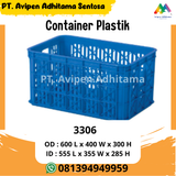Container Plastik Industri Heavy Duty Type 3306