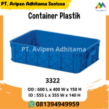 Container Plastik Industri Heavy Duty Type 3322