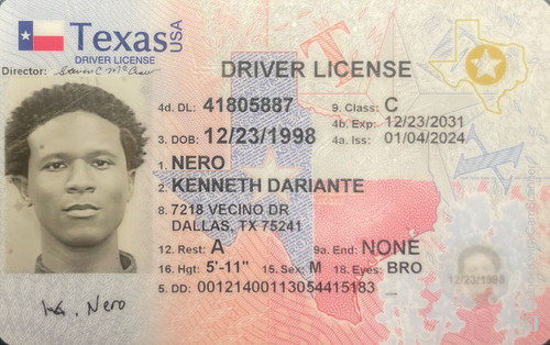 Kenneth Dariante Nero license image.jpg