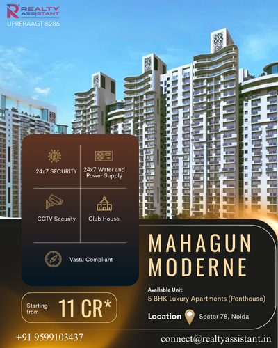 Mahagun Moderne 5 BHK Luxury Penthouses, Noida.png