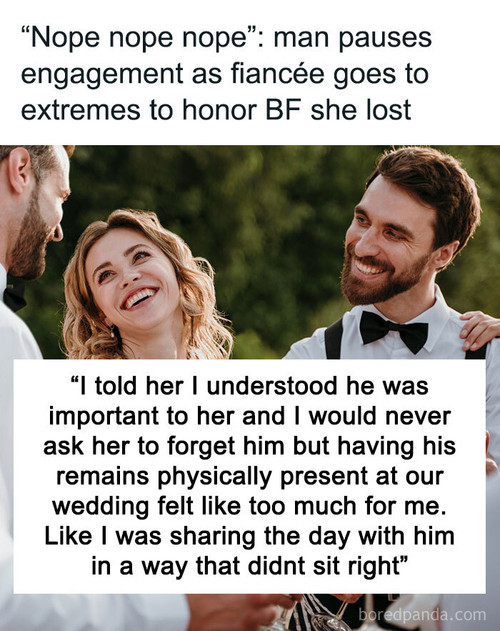 engagement hold late boyfriends ashes sharing.jpg