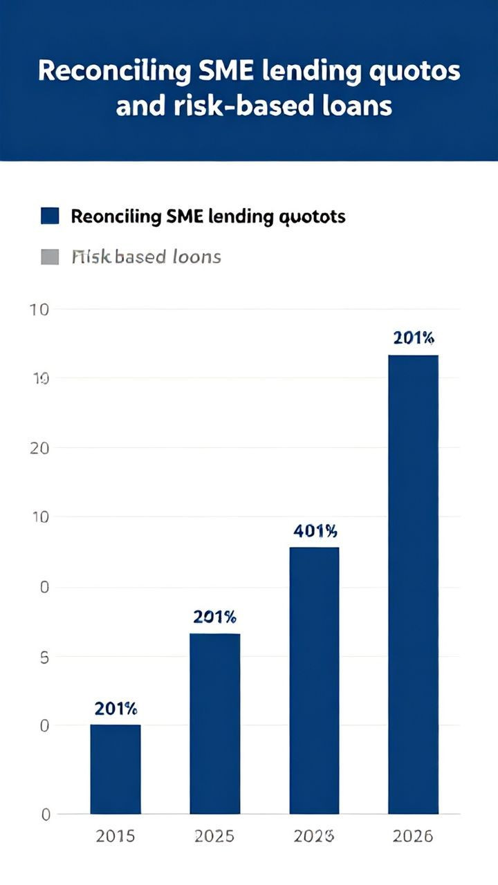 Reconciling SME lending quotas and risk-based loans