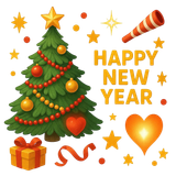 PNG Yeni Yil Süslemeleri V010120260212 N 19