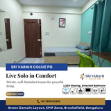 Enjoy independence at Sri Varahi Colive PG in Kundalahalli.