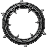 embosed rounded frame V150820251433 N19