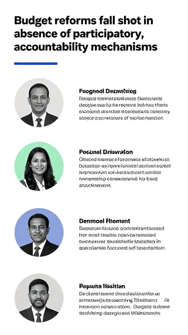 Budget reforms fall short in absence of participatory, accountability mechanisms