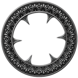 embosed rounded frame V150820251433 N24