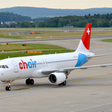 Chair Airlines at Zurich Airport