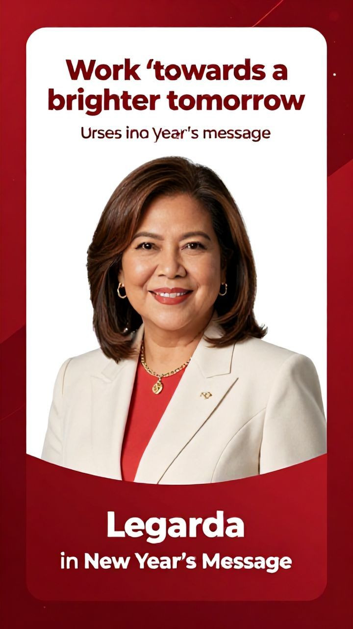 Work ‘towards a brighter tomorrow’ – Legarda urges in New Year’s message