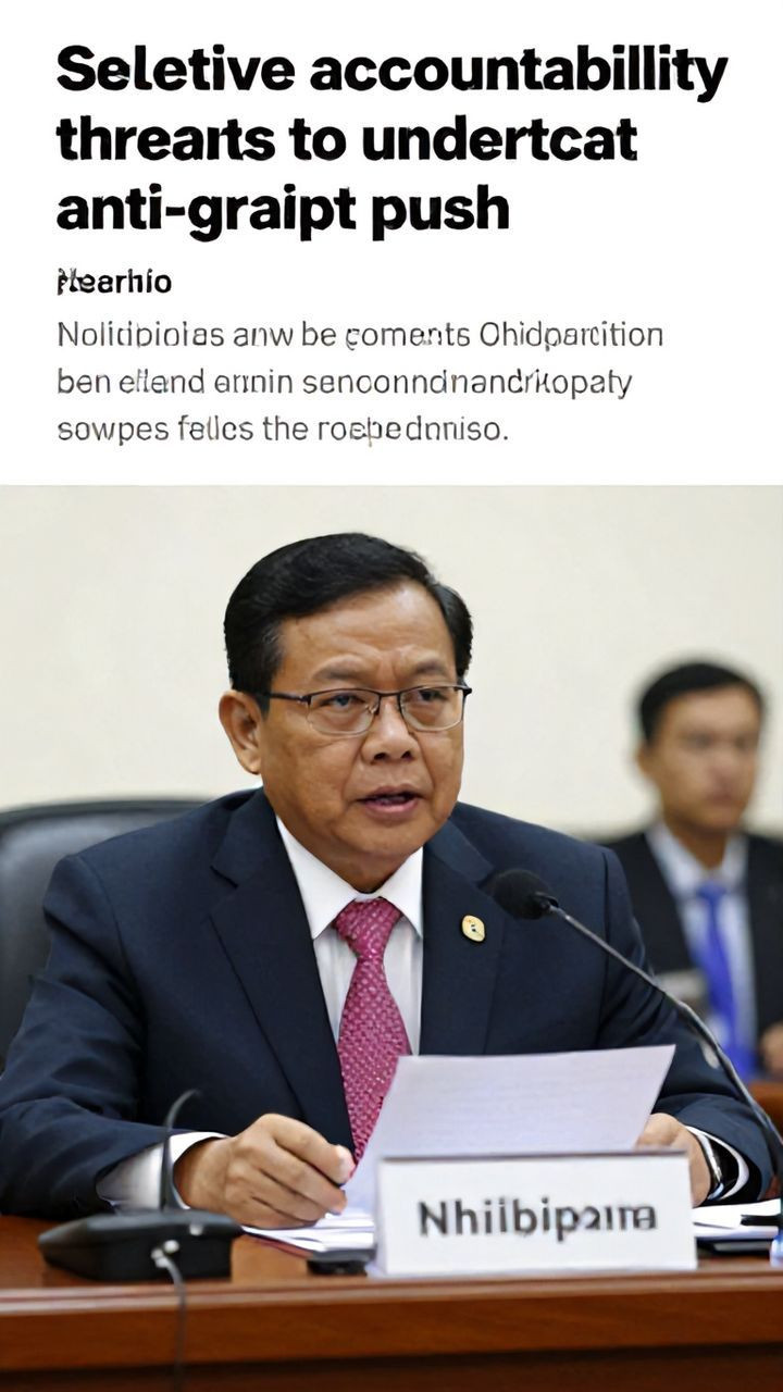 Selective accountability threatens to undercut Philippine anti-graft push