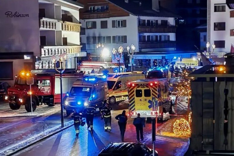 احتفالات رأس السنة تتحول إلى كارثة بسويسرا.. عشرات القتلى والجرحى إثر انفجار في منتجع التزلج بمدينة "كران مونتانا"....