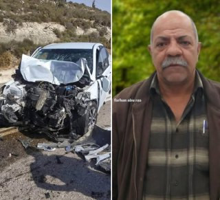 حادث سير في منطقة البرج جنوب الخليل أسفر عن مقتل الحاج ناظم جبر سلمان التلاحمة (55 عاما)....