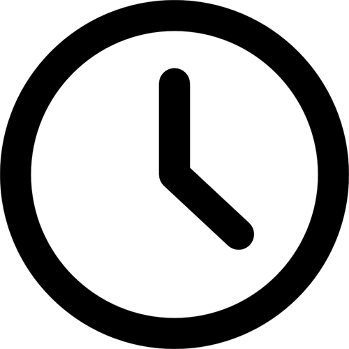 circular wall clock black lineal 17715.png