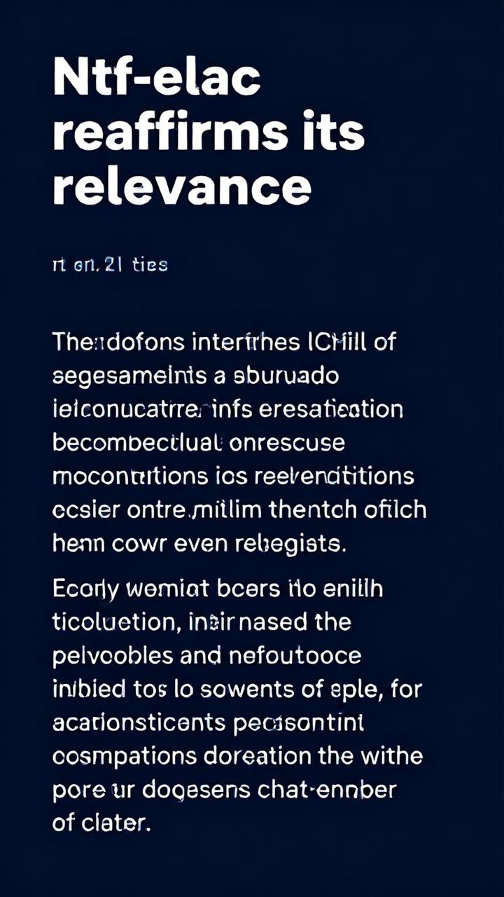 Ntf-elcac reaffirms its relevance