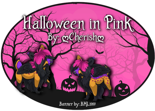 halloween in pink